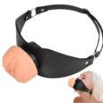 Silicone Vagina Face Oral Sex Mouth Gag For Couples