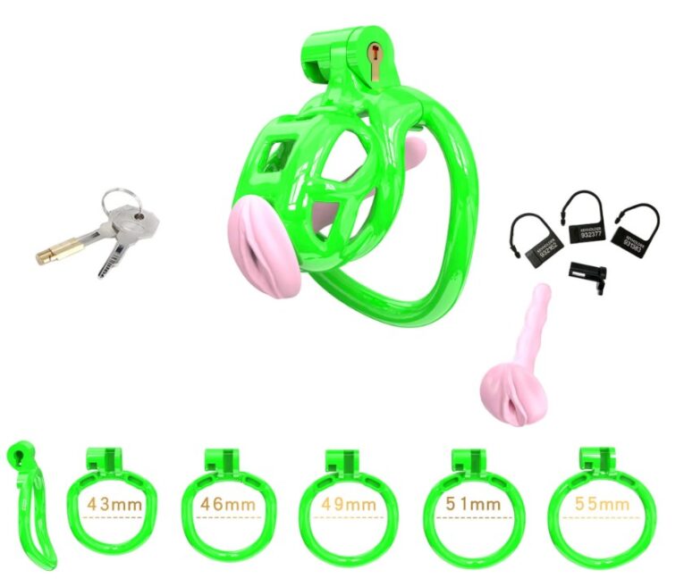 Parrot Green Xs Size Male Cobra Chastity Device India