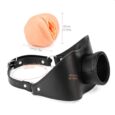 Silicone Vagina Face Oral Sex Mouth Gag For Couples