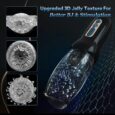 3.0 Version Male Automatic Thrusting Rotating Vibrating Oral Sex Masturbation Cup