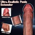 7.59 Inches Liquid Silicone Penis Sleeve For Men