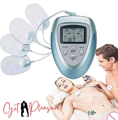Electric Shock Massager Nipple Toy 4 Pad Kit