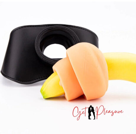 Silicone Vagina Face Oral Sex Mouth Gag For Couples