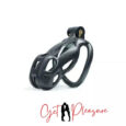 Cobra 2.0 With Arc Ring New Upgrade Small Black Cobra Male Chastity Cage Black
