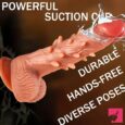 4In1 Spiked Automatic Thrusting Vibrating Rotation Dildos India