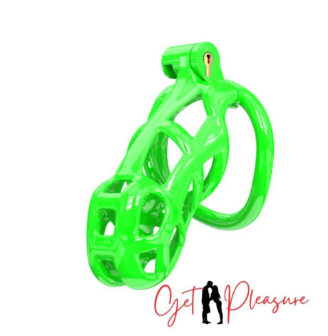 Standard Green Cobra Male Chastity 5 Rings Kit With Pussy Urethral