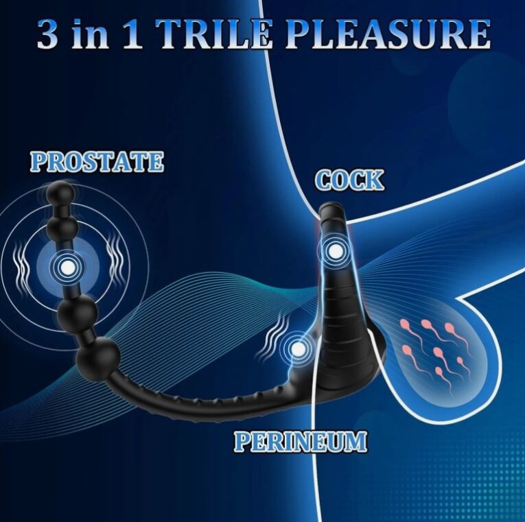3in1 Prostate Massager For Men