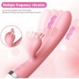 High Speed Vibrating Rabbit Vibrator Dual Vibration for Clit & G-Spot
