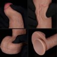 Lovetoy Foreskin Ultra realistic and soft Double layer silicone dildo