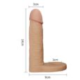 Lovetoy 5.8 Inches Double Penetration Ultra Soft Anal Sex Slim Double Dildo – Flesh