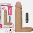 Lovetoy 5.8 Inches Double Penetration Ultra Soft Anal Sex Slim Double Dildo – Flesh