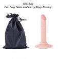 5.7 inch Realistic Natural Feel Flesh Mini Anal Dildo with Strong Suction Cup