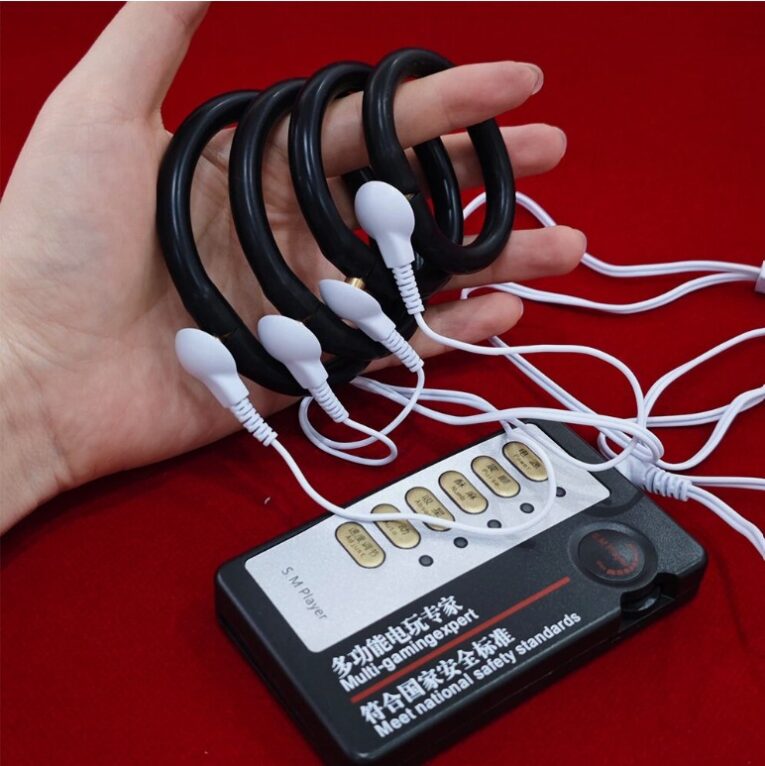 Cheap Price Electric Shock Cock Ring For Men Sex Toys India