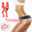 Double Dildo Strap On Harness 2 Removeable Adjustable Belt Dildo Lesbian Couples