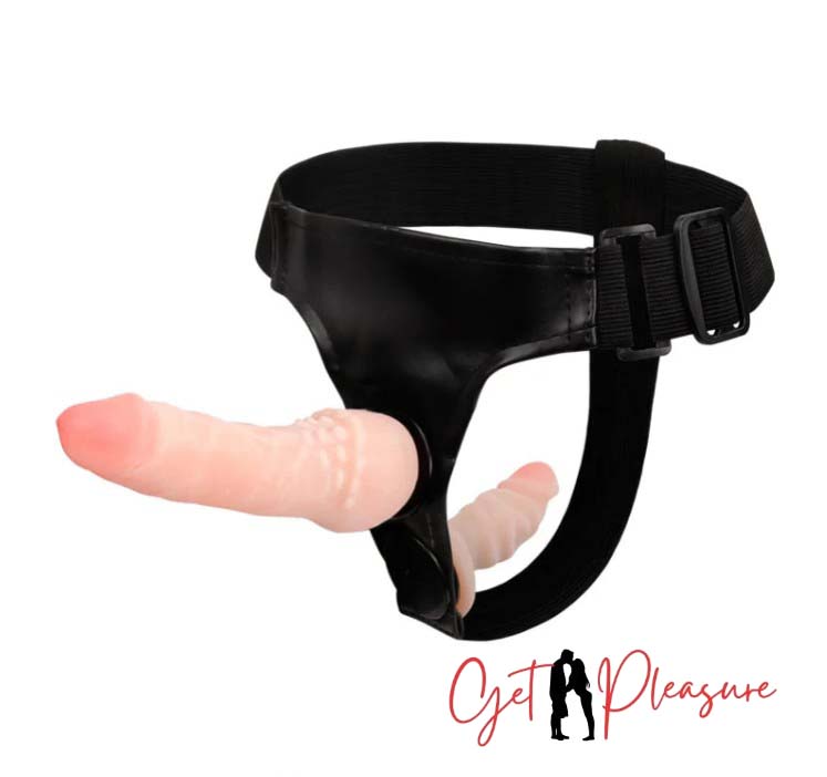 Lesbian Pegging Double Penetration Penis Dildo Strap on Harness 7 and 5 Inch Sex Toy India