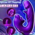 Flapping Unique Biting Mouth Clitoral Stimulator Dildo G Spot Vibrator Sex Toys for Women