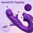 Flapping Unique Biting Mouth Clitoral Stimulator Dildo G Spot Vibrator Sex Toys for Women