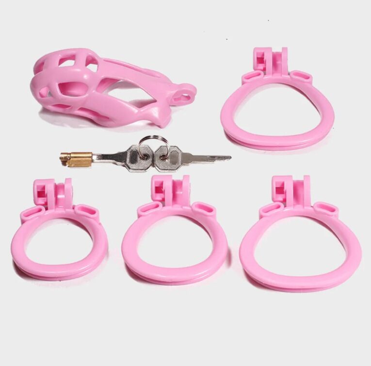 King Kobra Male Chastity Device Pink Sex Toys India