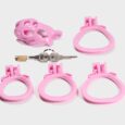 Breathable Cobra Nano Pink is designed for a secure and sustainable chastity Cage For Men