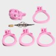 Cobra Nub Pink Male Chastity device (55mm) For Men