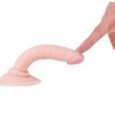 5.7 inch Realistic Natural Feel Flesh Mini Anal Dildo with Strong Suction Cup