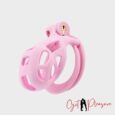 Breathable Cobra Nano Pink is designed for a secure and sustainable chastity Cage For Men