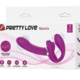 Premium Pretty Love Valerie Strapless Strapon Vibrator For Couple