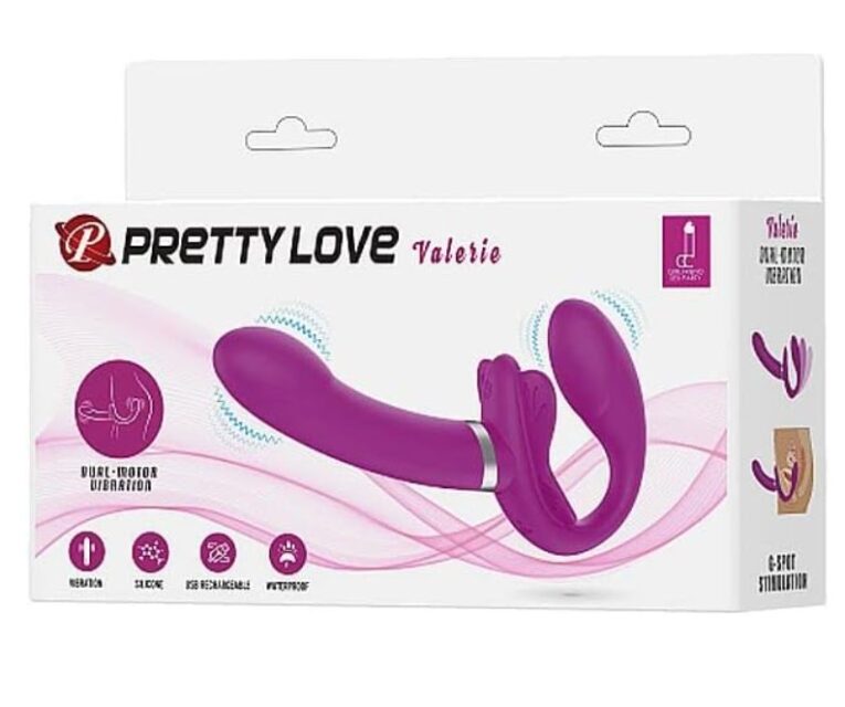 Pretty Love Pink StraplessVibrator