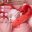 2in1 Octopus Tongue Tentacle Tease Vibrator sex Toys 10 Vibration Modes