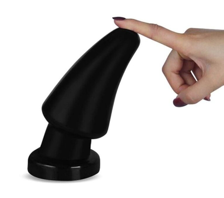 Black Bullet Shape Anal Buttplug Sex Toys India