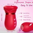 Advanced App Control 5IN1 Red Lips Kiss Big Mouth Vibrator For Women