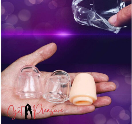 Transparent Glans Penis Sleeve 2pcs/lot Penis Enlargement For Men