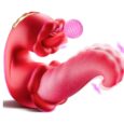 3IN1 Swaying Double Tongue Licking Rose Vibrator