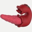 2in1 Octopus Tongue Tentacle Tease Vibrator sex Toys 10 Vibration Modes