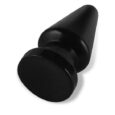 XXL Black bullet shaped King Sized anal plug