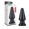 XXL Black bullet shaped King Sized anal plug