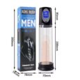 Pussy Cap With USB Rechargeable Vacuum Erection Penis Pump with advanced LCD digital display