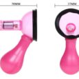 Pretty Love Pink Beauty Nipple Vibrating Sucker For Women