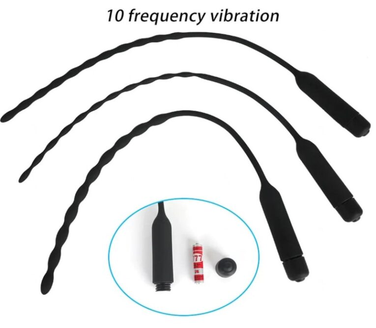 10 Frequency Urethral Dialotor For Men Sex Toys