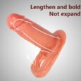 4.3 Inches Liquid Silicone Realistic Penis Sleeve- Small