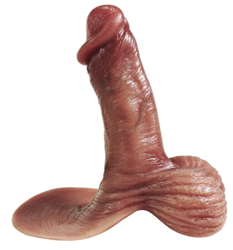 6 Inches Liquid Silicone penis Condom For Men