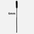 Black urethral sound dilator 0.6mm 10 frequency urethral vibrator catheter Sex Toys For Men