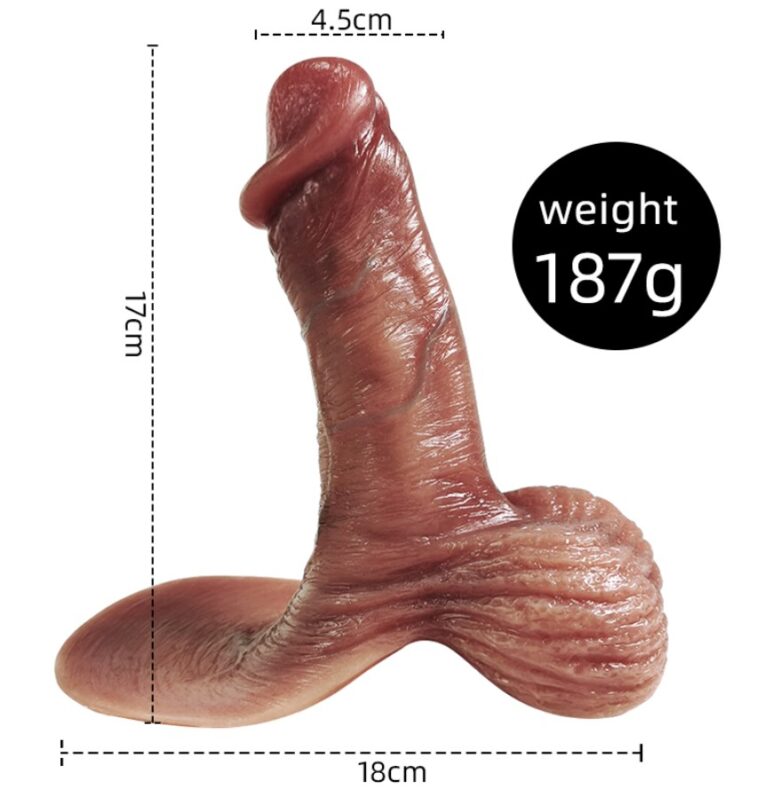 Brown Pant Penis Condom Sleeve For Men