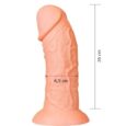 Lovetoy Legendary King Sized Super Big Thick Realistic Curved Penis Dildo