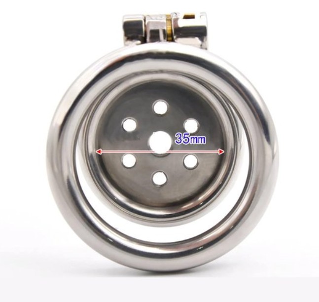 Flat Metal Chastity Cage India