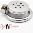 Ultra Small CB Device Flat Steel Chastity cage – 45 mm