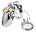 My secret life New Briefs 40 /45 /50MM 3Rings Male Metal cb6000s Silver Chastity Device(Full Set)
