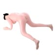 Exotic Doggy Style Inflatable blow-up Full Size Love Doll Triple Hole Male Masturbator