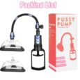 2In1 Suction Clitoral Vaginal Pussy Breast Manual Pump For Women