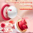 Rose toy Ultimate Pleasure New Big Mouth Sex Tool For Nipple Vagina Sucking Licking Toys